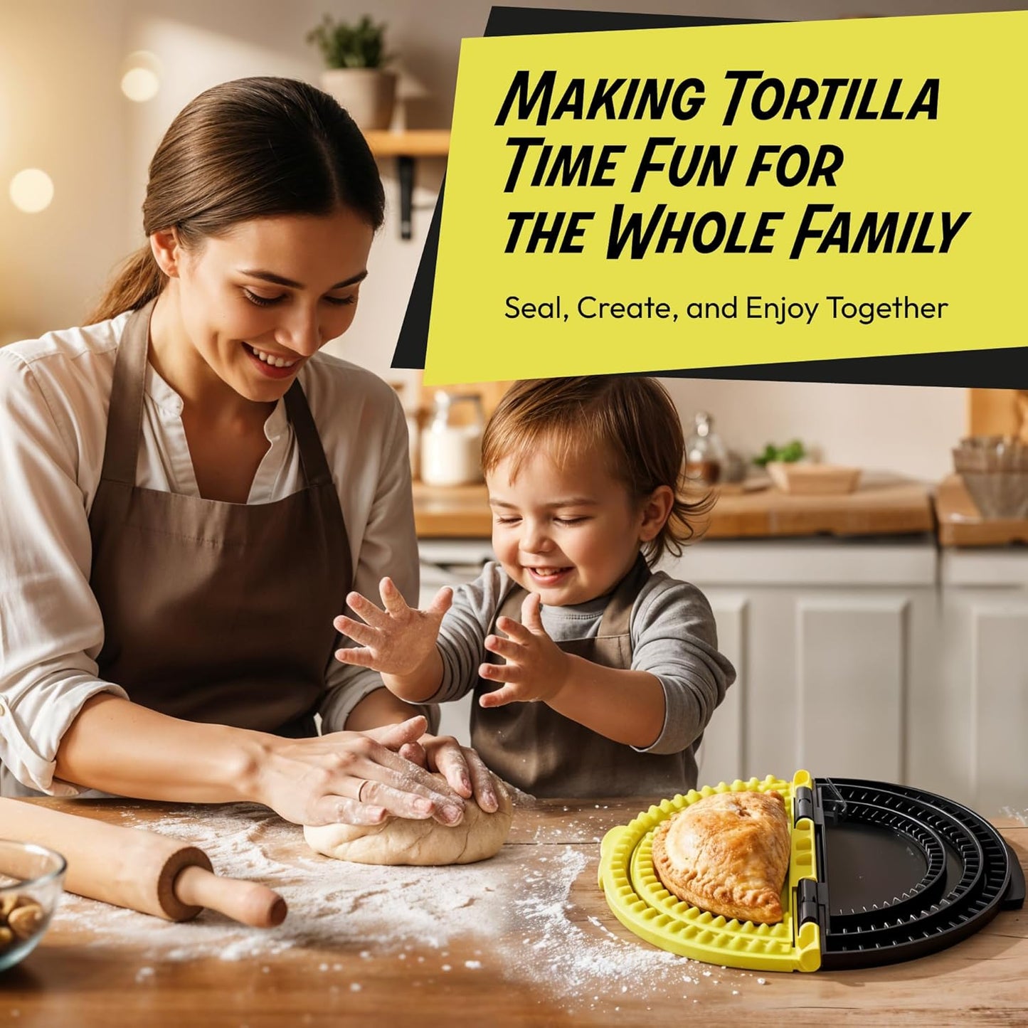 3-in-1 Tortilla Sealer Crimper