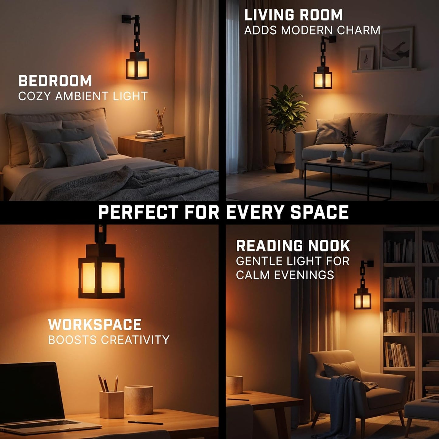 Pixelated Lantern Night Light Lamp