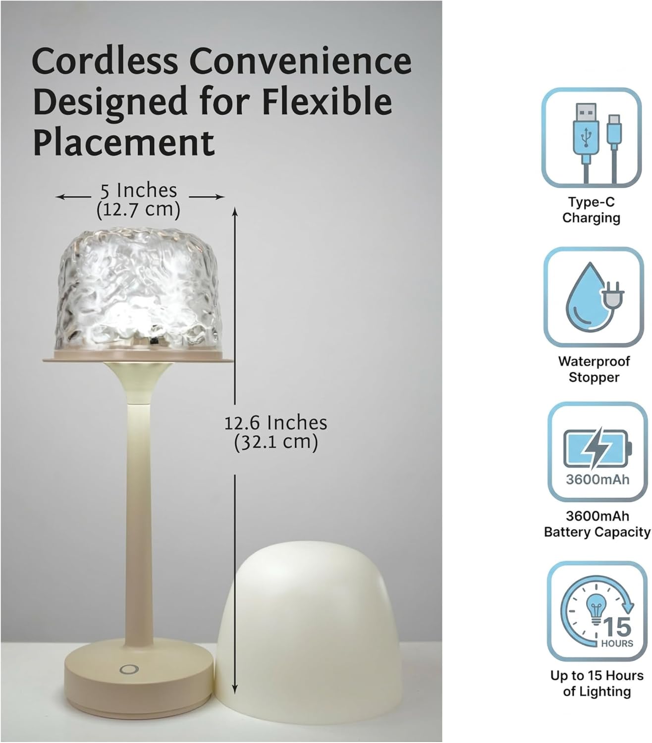 Waterproof Shower Lamp