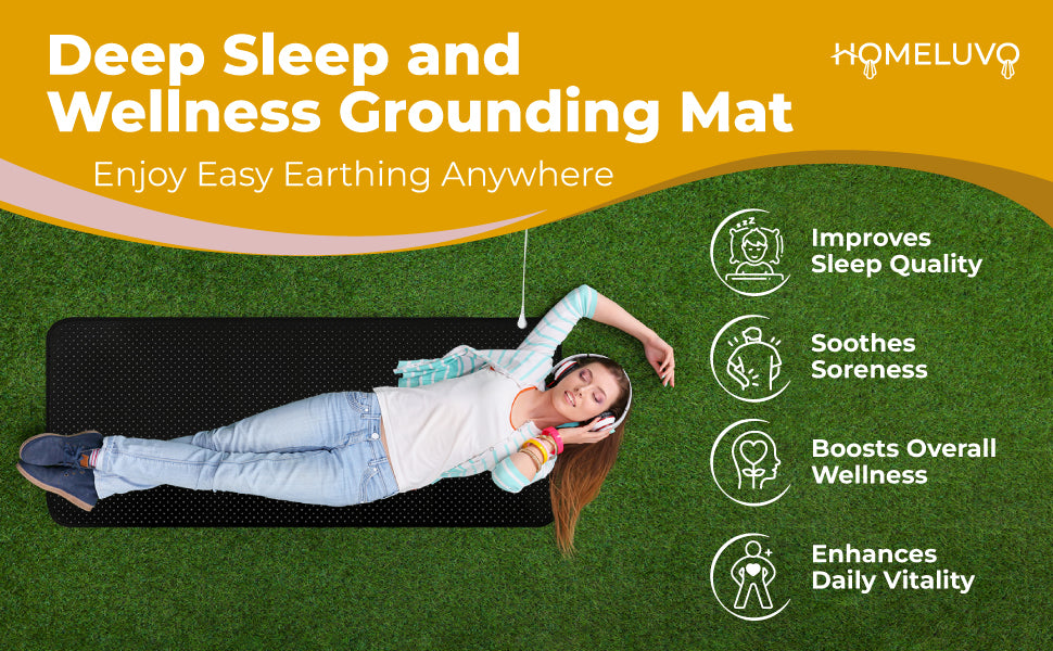 Grounding Sleeping Mat for Bed